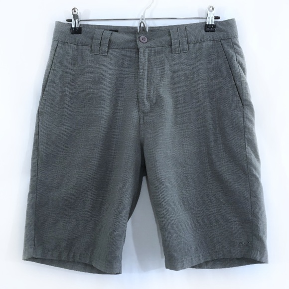 O’NEILL Grey Delta Plaid Walkshort - Picture 3 of 8